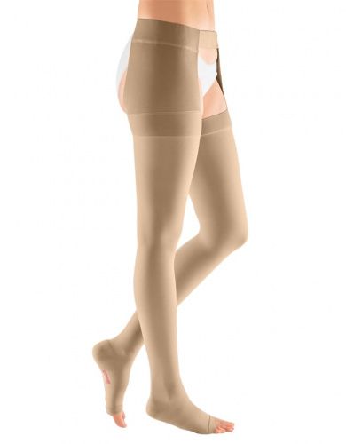 Компрессионные чулок с застежкой на талии 406 Medi, 3 класс купить в OrtoMir24